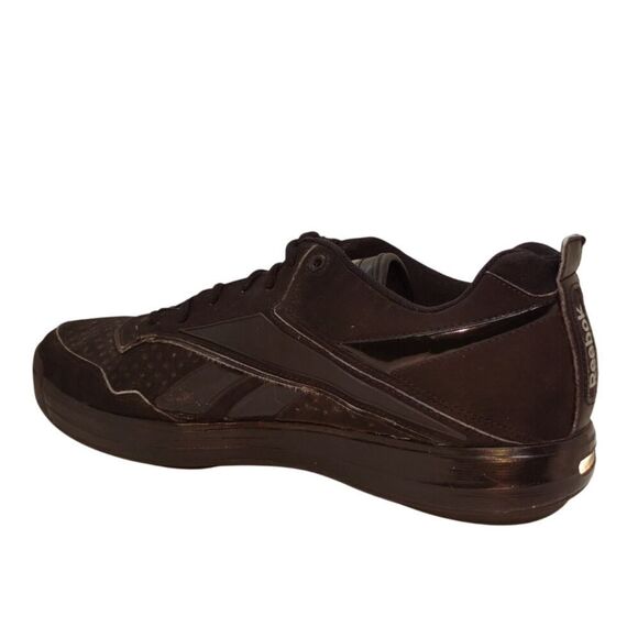 Reebok JumpTone Men\'s Black Leather Sneakers - Size 10.5 main image 6